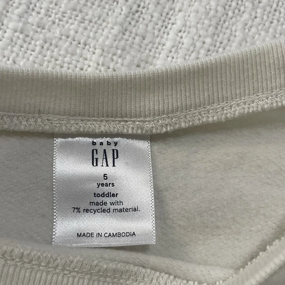 Gap Kids Girls 5 Youth Sweatsuit Set Hoodie Pants Preppy School‎ Classic